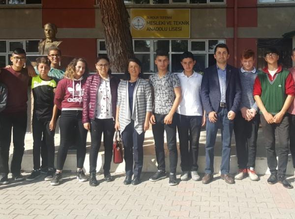 Tefenni Mesleki ve Teknik Anadolu Lisesi (Tarım Meslek Lisesi) Ziyareti
